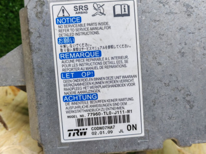 Блок srs HONDA ACCORD OEM 77960-TL0-J111-M1 CU2 2008