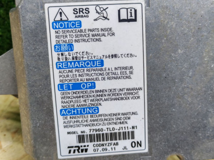 Блок srs HONDA ACCORD OEM 77960-TL0-J111-M1 CU2 2011