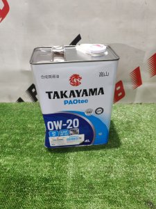 TAKAYAMA paotec 0W-20 4л