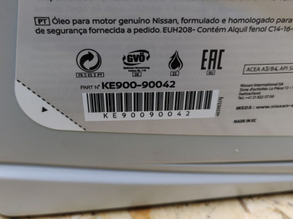Nissan 5W-40 5л