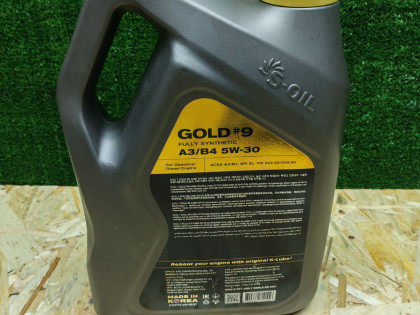 S-OIL SEVEN GOLD #9 A3/B4 5W-30 4л