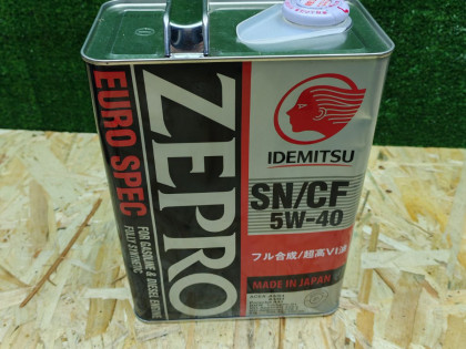 Масло моторное Idemitsu Zepro EURO SPEC SN/CF 5W-40 4л