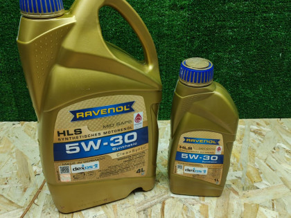 Масло моторное RAVENOL HLS 5W-30 5л